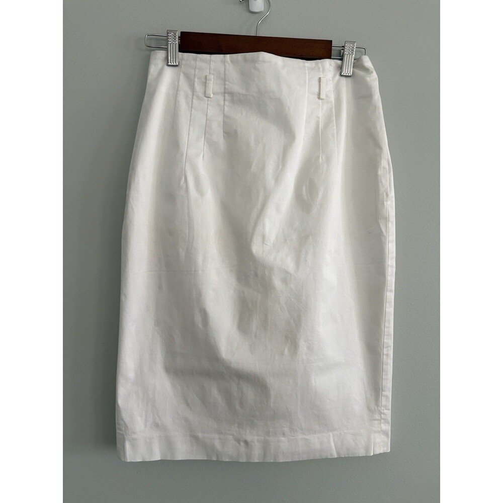 Club Monaco Pencil Skirt Cotton Blend Women's Size 8 Stretch